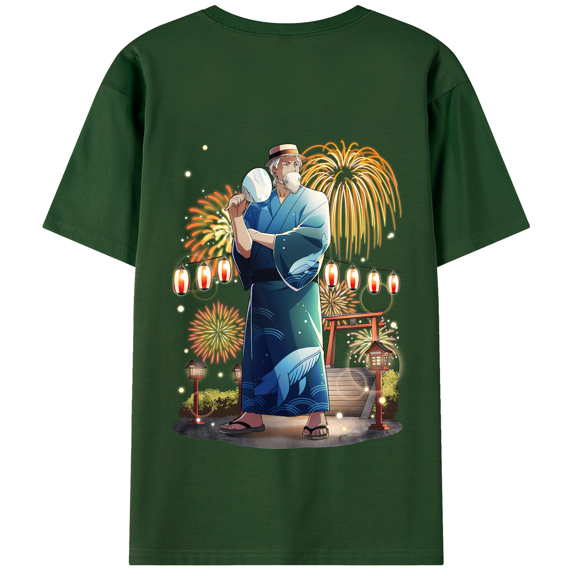 （画像用） 文豪ストレイドッグス Bungo Stray Dogs 綿100％半袖Tシャツ（背面プリント）